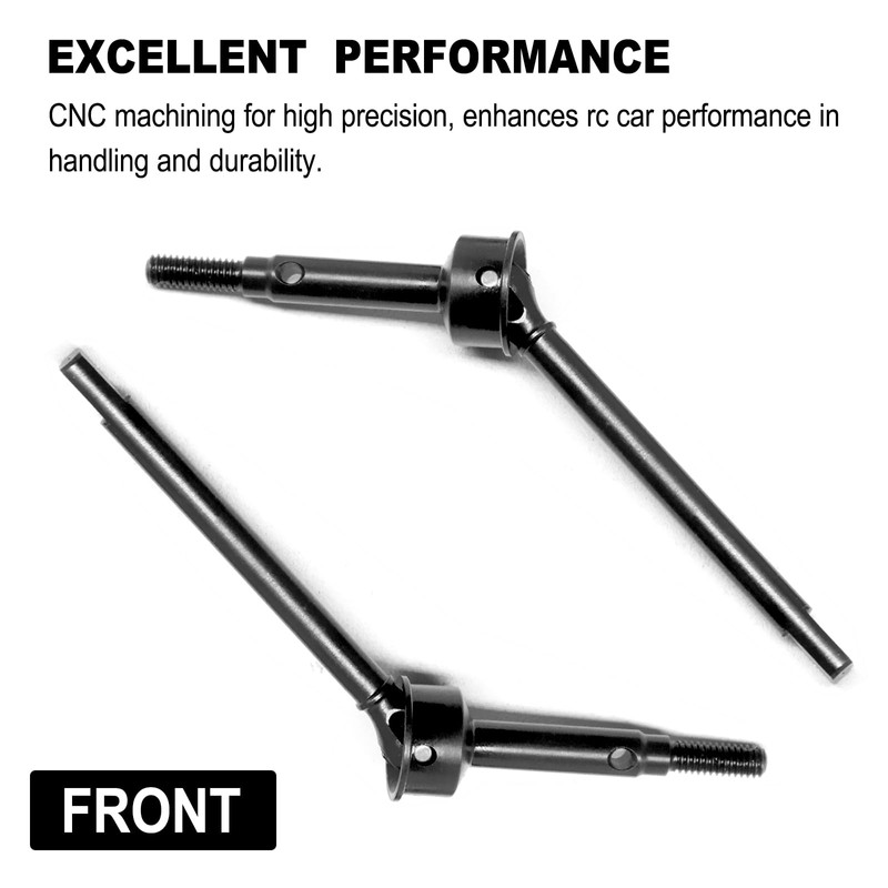 OGRC +5mm Extended Thread CVD Front Rear Axle Shafts Drive