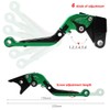 GYMARK Brake Levers Motorcycle Clutch Levers Set Foldable Extendable CNC