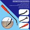 Waltool 5Pcs Upholstery Staple Remover Tool Set, Construction Carpet Remover,