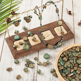 Beadthoven 100G Assorted Vintage Acrylic Beads Opaque Flower Leaf Acrylic Beads Gold Plating Bohemia Aesthetic Beads Acrylic Loose Beads for Jewelry Making Bracelet Necklace DIY Crafts Mixed Color