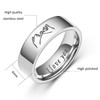 Yifnny Couple Rings, 2 Pcs Pinky Promise Ring for Hand