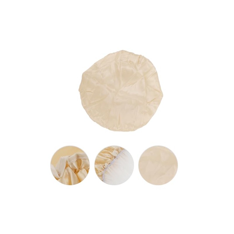 VOCOSTE Shower Cap Hair Cap Double Layer Waterproof Reusable Bath