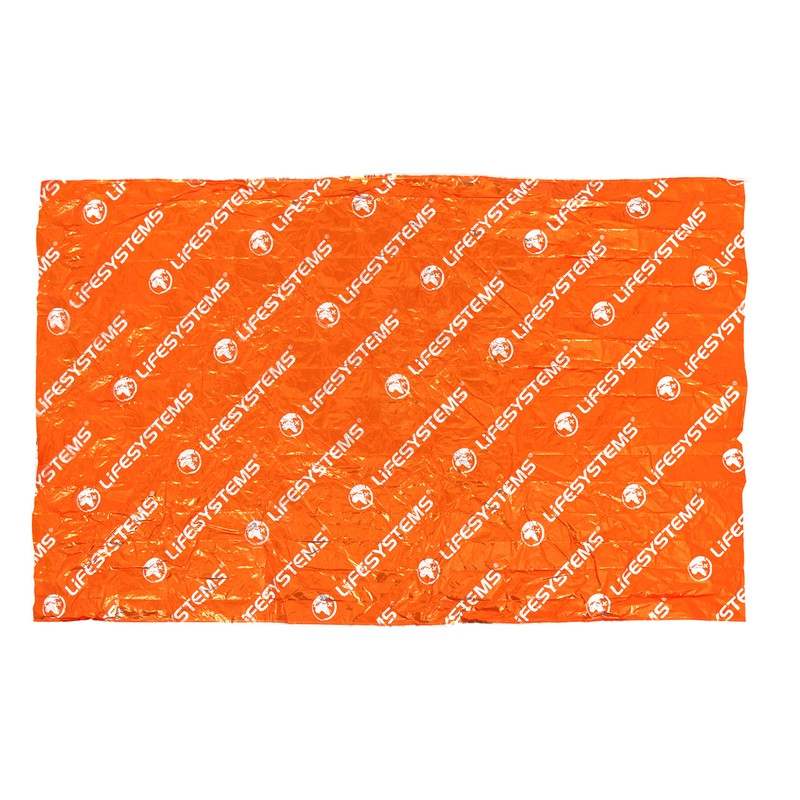 Lifesystems Emergency Silver Foil Thermal Blanket For Hiking, Mountaineering And