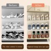 Shoe Slots Organizer, 10 Pack - Adjustable Shoe Stacker for
