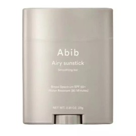 Abib 아비브 에어리 선스틱 스무딩 바 SPF50+ PA ++++, 23g, 1개 Abib Airy Sun Stick Smoothing Bar SPF50+ PA ++++, 23g, 1 piece