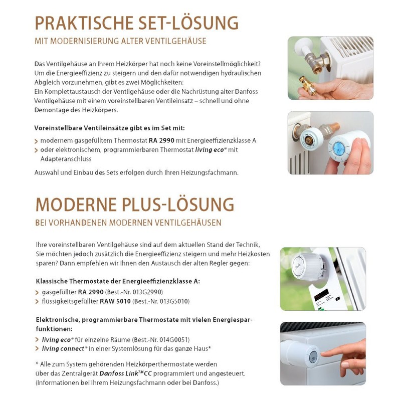 Danfoss 013G2950 Thermostat Valve Sensor Raw 5012