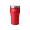 YETI Rambler Stackable Tumbler with Magslider Lid, Rescue Red, 20