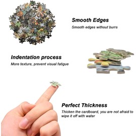 XIECCX Jigsaw Puzzles for Adults 1000 Piece High Challenging DIY Large Puzzle Educational Toy Funny Family Games Unique Home Decor (CAT)