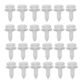 Be In Your Mind 50 Pcs Car Trim Clips 3B0867333 Interior Trim Fasteners White Compatible with Passat B5 Transport T5