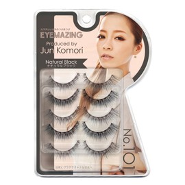 GC LABO Eyemazing Jun Komori False Eyelashes, No. 101, 5 Count