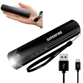 Rupyria LED Mini Flashlight Rechargeable,Super Bright Small Flashlight High Lumens,Best Handheld Flashlights for Emergencies, Powerful USB C Flashlights for Home,Camping,Walking,Hunting,Travel,Hiking