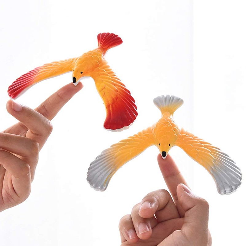 5 PCS Balance Bird Gravity Bird with Pyramid Combination Set