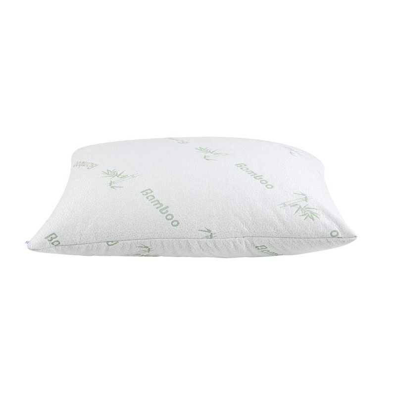 Dreamaker Twin Pack Bamboo Knitted Waterproof Pillow Protector, Naturally Anti-Microbial