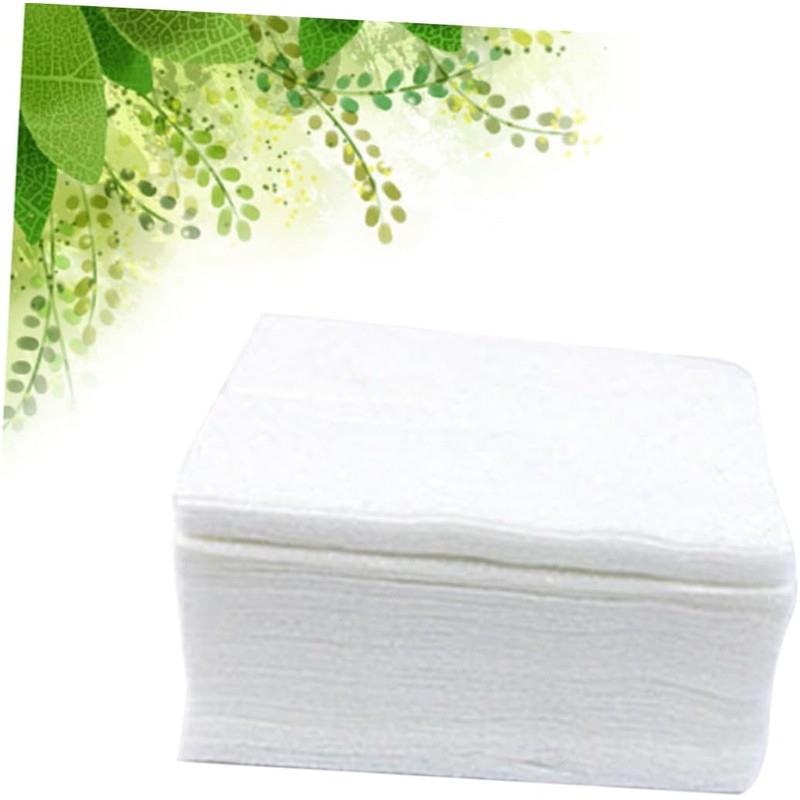 FOMIYES 100piezas De Desmaquillantes y Quitaesmaltes Empaque Caja De Plástico