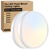 Brightever 7 Inch Flush Mount Ceiling Light, 12W 1200LM LED