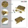 KOTARBAU Universal BB Mortice Lock 72/45 mm for Internal Doors