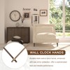 sourcing map 5 Set Wooden Clock Hands Only,Walnut Wood Clock