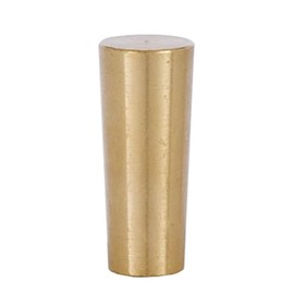 B&P Lamp® Unfinished Brass Modern Style Finial