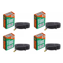 Duro 4 DURO BICYCLE 700 x 18c/23c/25c TUBE 33MM STANDARD AMERICAN/SCHRA