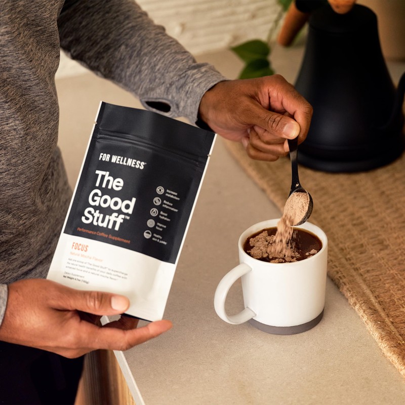 For Wellness Organic Arabica Coffee Pods (24 Pods, Medium Roast)