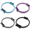 Pilates Ring Yoga Equipment Balance Ring Black 2ea