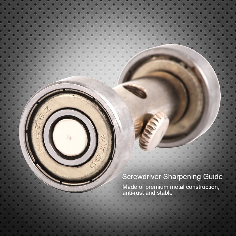 ZJchao Screwdriver Sharpening, Watch Wristwatch Screwdriver Sharpening Sharpener Holder Jewelry