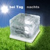 Eaxus® LED Solar Light Solar Cube - Ice Cubes as