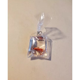 Unbranded Red Fish in a Bag Magnetic Needle Minder Cross Stitch Embroidery | Cover Holder