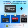UCEC PSP Memory Stick Adapter, Micro SD/SDHC/SDXC to Memory Stick