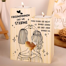 Beste Freundin Kerzenständer, Geburtstagsgeschenk, Freundinnen Geschenk - Freundschaft Kerzenleuchter, Geschenke für Frauen, Geschenke für Freundin, Geschenk für Frauen, Beste Freundin Geschenke