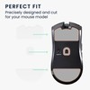 kwmobile Mouse Feet Replacement Compatible with Razer Viper V3 Pro