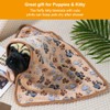 3 Pcs XL 107 * 75cm Pet Soft Dog Blankets,