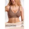 JoliComfy Bralettes for Women Seamless Wireless Bras Full Coverage Push