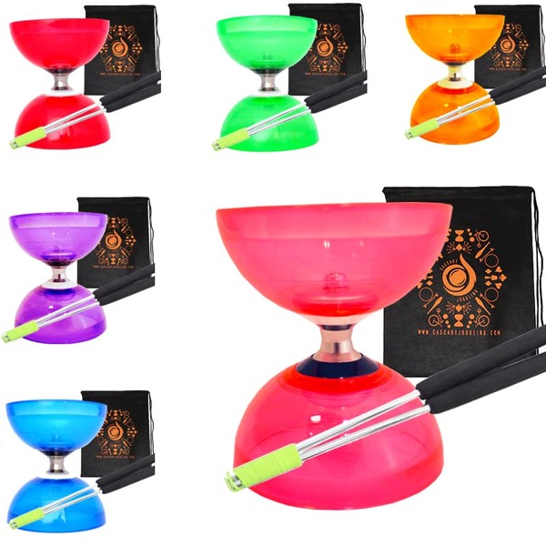 Juggle Dream Quartz Triple Bearing Clutch Diabolo Set with Aluminium