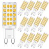 OHLGT G9 LED Bulbs Dimmable 6W (60W Halogen Bulb Equivalent),