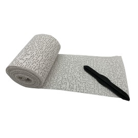 Endure Rigid Wrap Rolls Plaster of Paris, 6 Pack (8 Inches Width x 3 Yards Length)