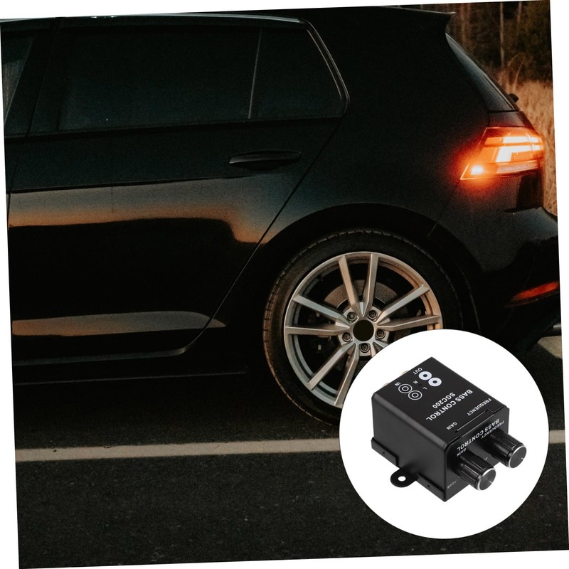 CHILDWEET Bass Knob Control for Car Audio Systems Audio Level