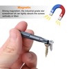 sourcing map 2pcs T6 Torx Screwdriver Bit 1/4" Hex Shank