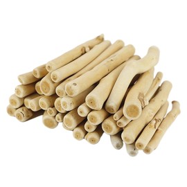LNQ LUNIQI 10 cm Driftwood for Crafts Natural, 250 g Small Driftwood Pieces Decoration, Untreated Wooden Sticks for DIY Creativity Crafts