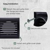 Vent Systems Diameter 100 mm, outer dimensions 148 x 153