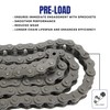 Jeremywell #35 Roller Chain 10FT with 3 Connecting Links and