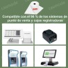 Caja 50 Rollos Papel Térmico Casmode 80x80 Mm Blanco |