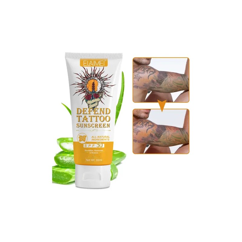 Protector Solar Tatuajes Hidratante | Revitaliza | Protege