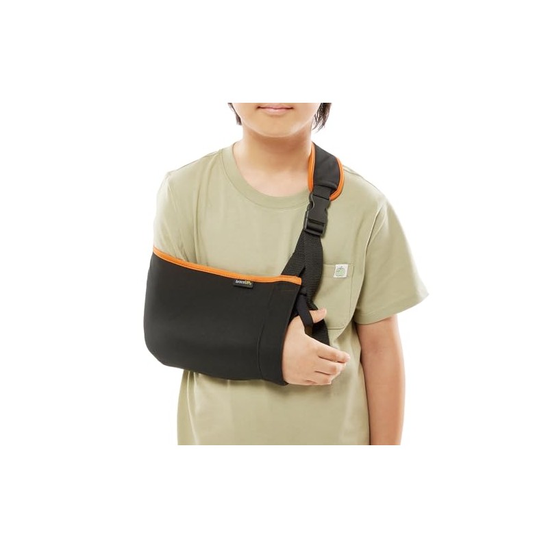 BraceUP Arm Sling for Kids - Comfortable Adjustable Support for
