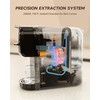 PURHUGO CHEF Multi-Capsule Espresso Machine, Brews Coffee or Hot Water,