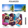 OopsMi - anteojos de sol polarizadas con clip, unisex, antideslumbrante,