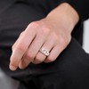 Sterling Silver Dad Ring Size Z