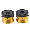 1 Pair NAB Hub Adapters Professional Polished Aluminum Alloy 10