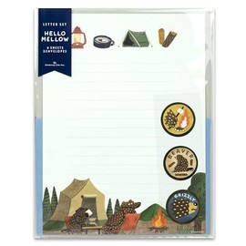 Greeting Life OKS-42 Okataoka Letter Set Active Blue