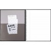Cambridge Notebook, Hardcover, 8.5 x 11 inch, 96 Sheets, Black